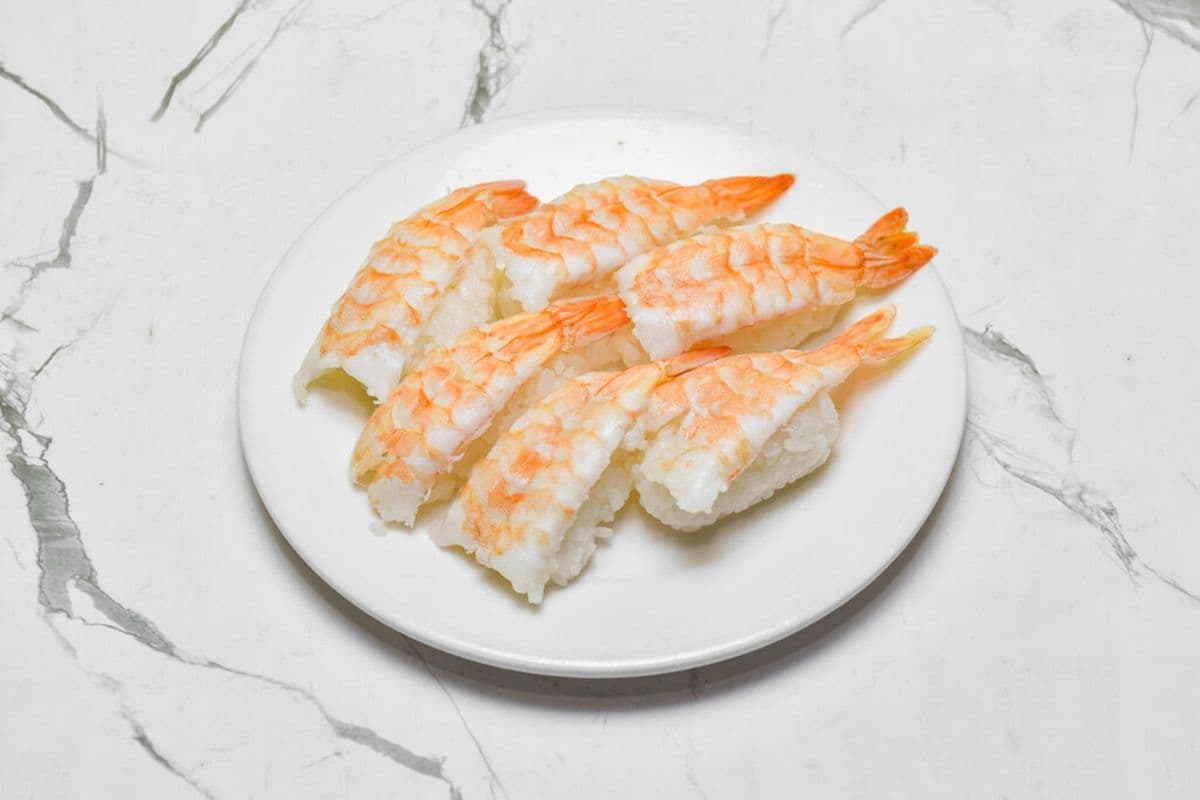 F12. Shrimp Sushi (6 Pcs)