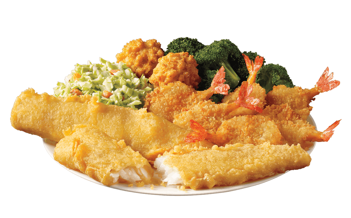 Fish & Butterfly Shrimp Meal