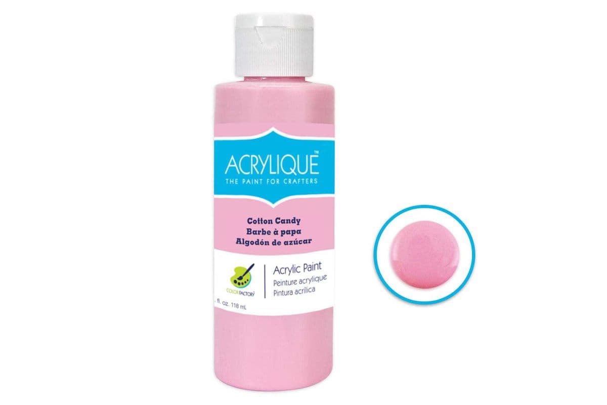 Acrylique Paint 4oz: Cotton Candy [CF200-015] (4 oz)