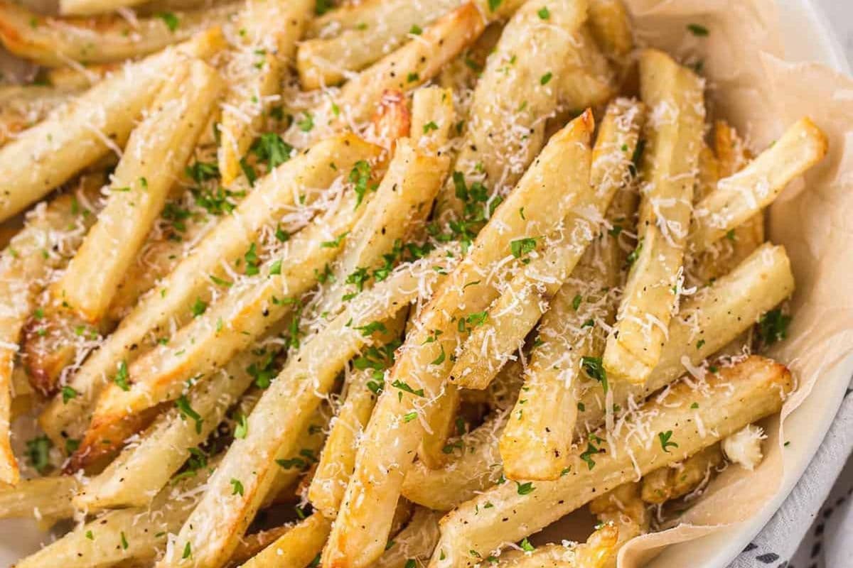 garlic parmasan fries