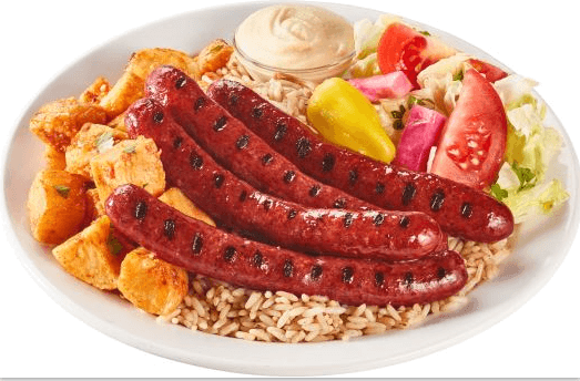 Assiette Merguez grillé / Grilled Sausage Plate
