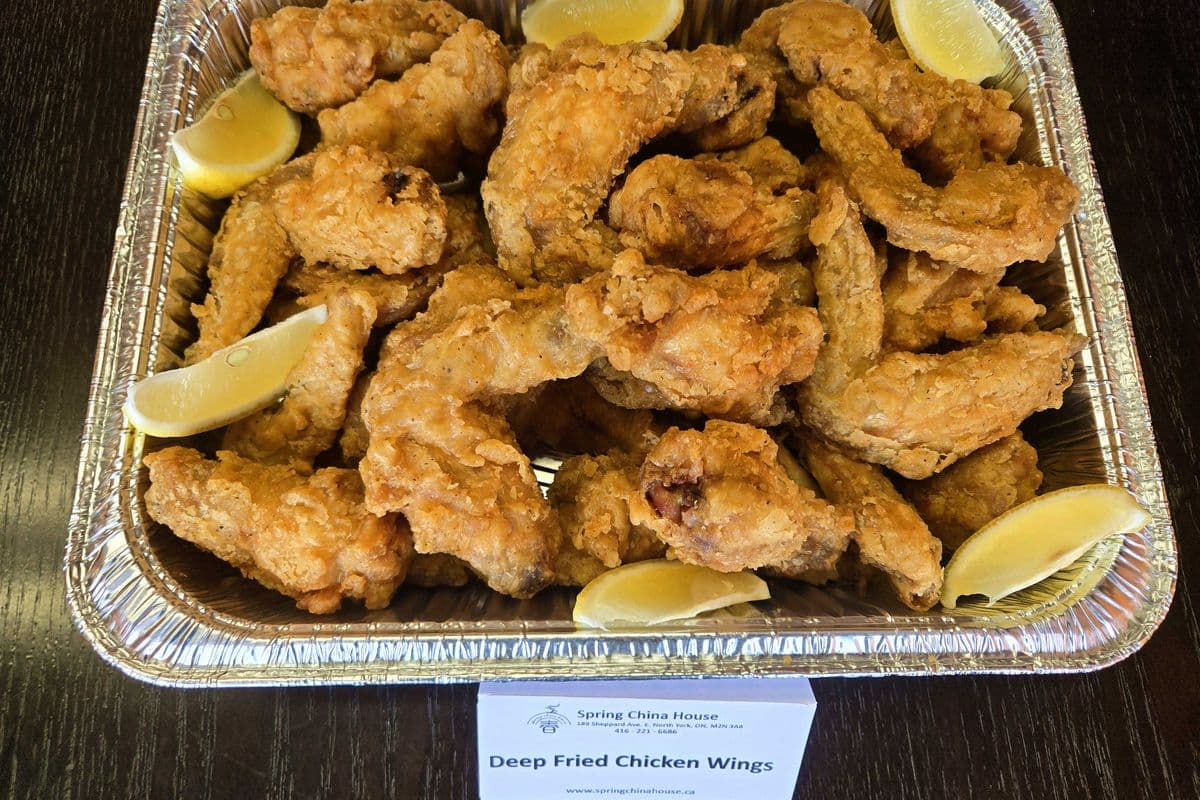 015. Deep Fried Chicken Wings (40pcs)(party tray)
