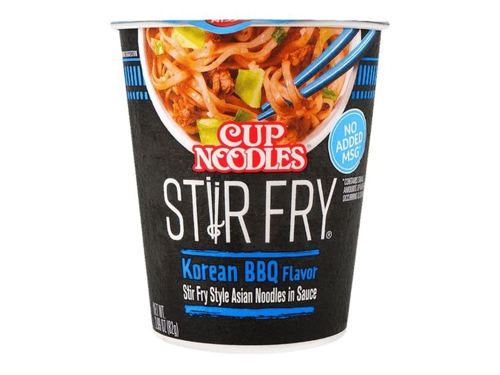 Cup Noodles Stir Fry - Korean BBQ