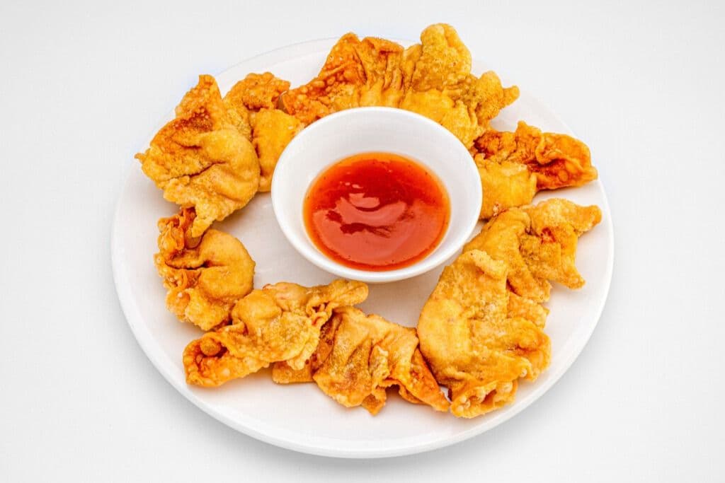 5. Crab Meat Cream Cheese Wonton (10 pcs)