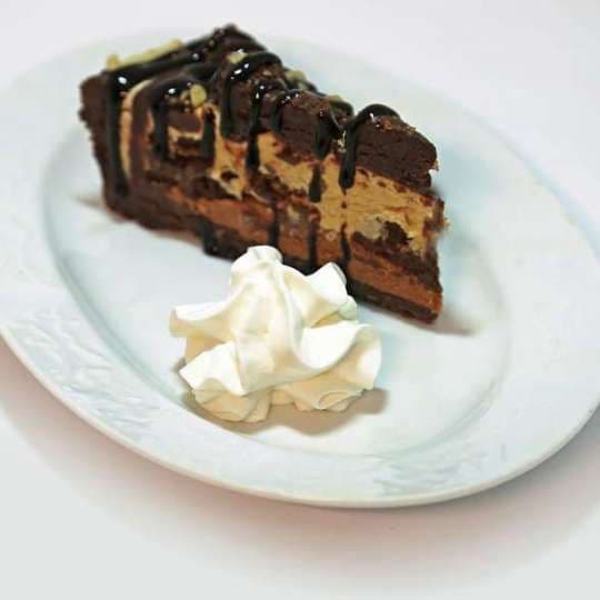 Peanut Butter Fudge Brownie Cheesecake (GF)
