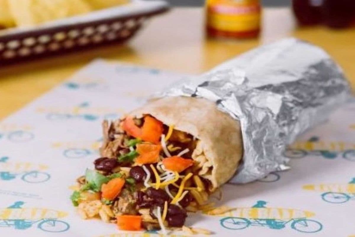 Small Baja Burrito (Vegan or Vegetarian)