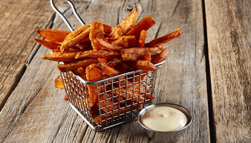 "Frites de patates douces / Sweet Potato Fries"