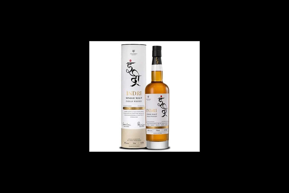 INDRI SINGLE MALT INDIAN WHISKY (750ML) (1 x 750ML)