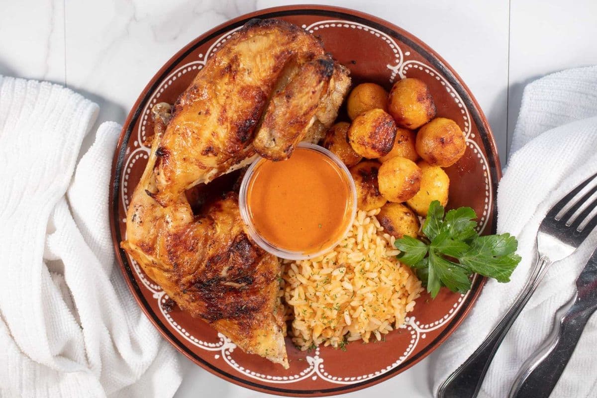 1/2 Chicken w/ 2 Sides