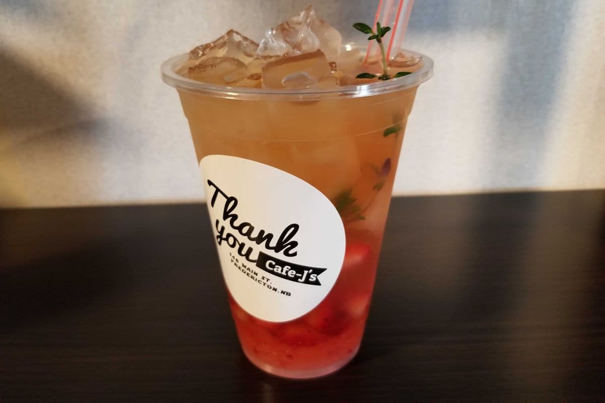 Strawberry Mint Tea
