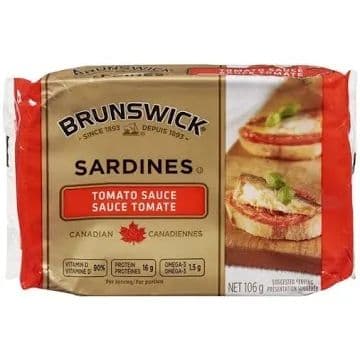 Brunswick Sardines in Tomato Sauce 106g
