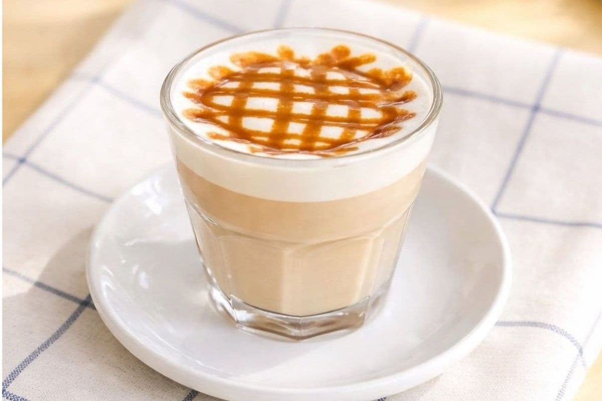 Caramel Macchiato Latte (12 Oz)