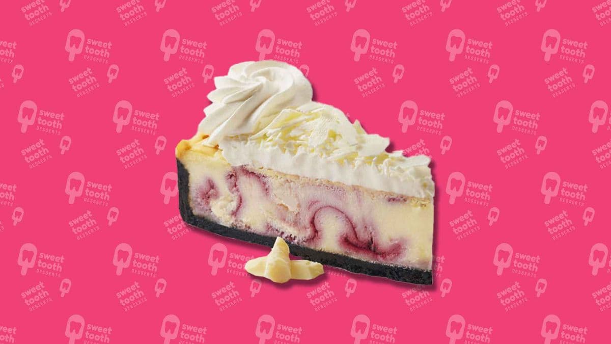 The Cheesecake Factory Bakery White Chocolate Raspberry Cheesecake