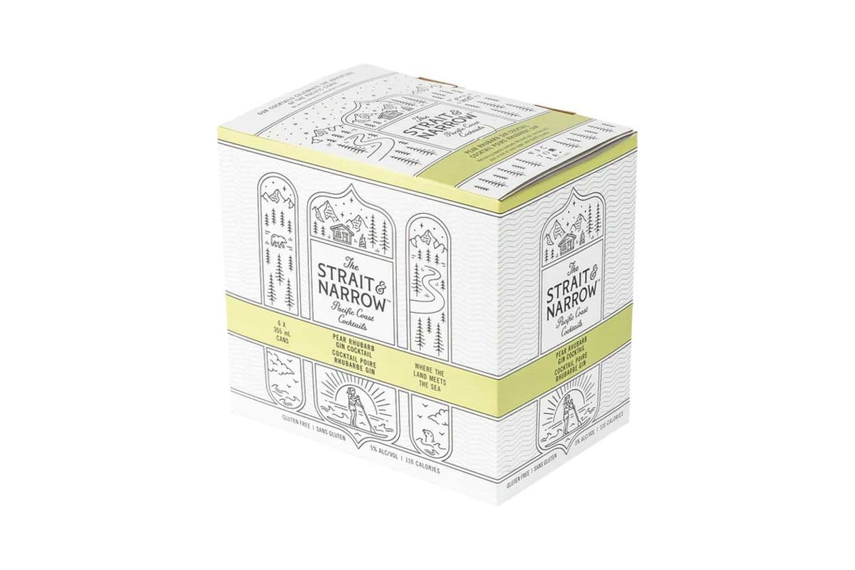 Strait & Narrow - Pear Rhubarb (1 x 4AR)