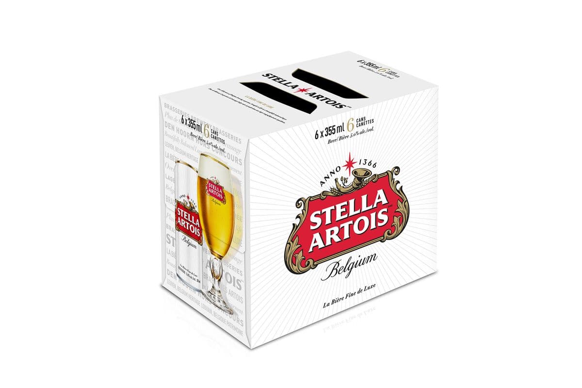 6 Pack - Stella Artois (6 cans)