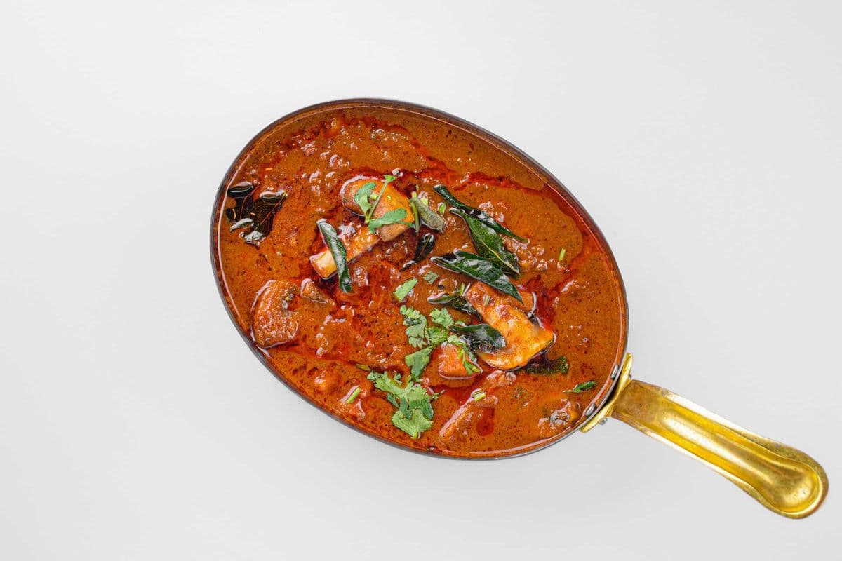Mushroom Chettinad Curry