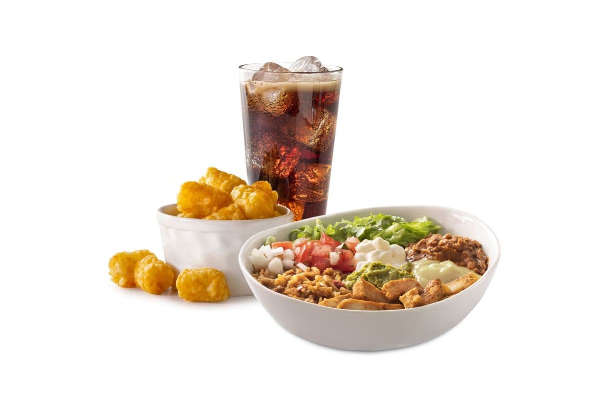 Marinated Chicken Burrito Bowl Combo