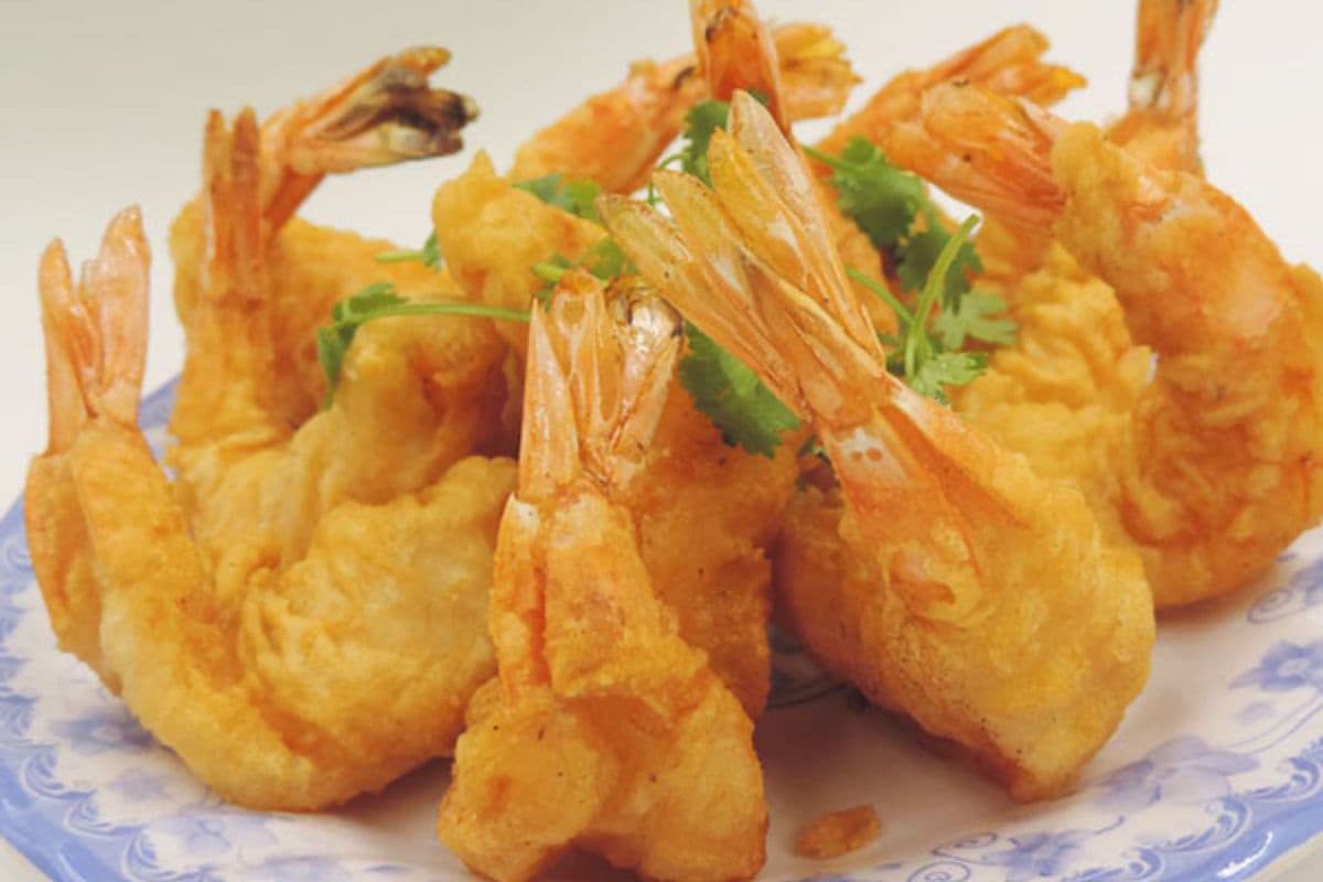 A8. Tôm Chiên Tỏi / Sốt Me