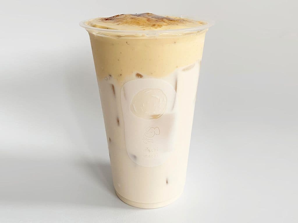 Crème brûlée Green Milk Tea-烤布蕾绿茶歐蕾