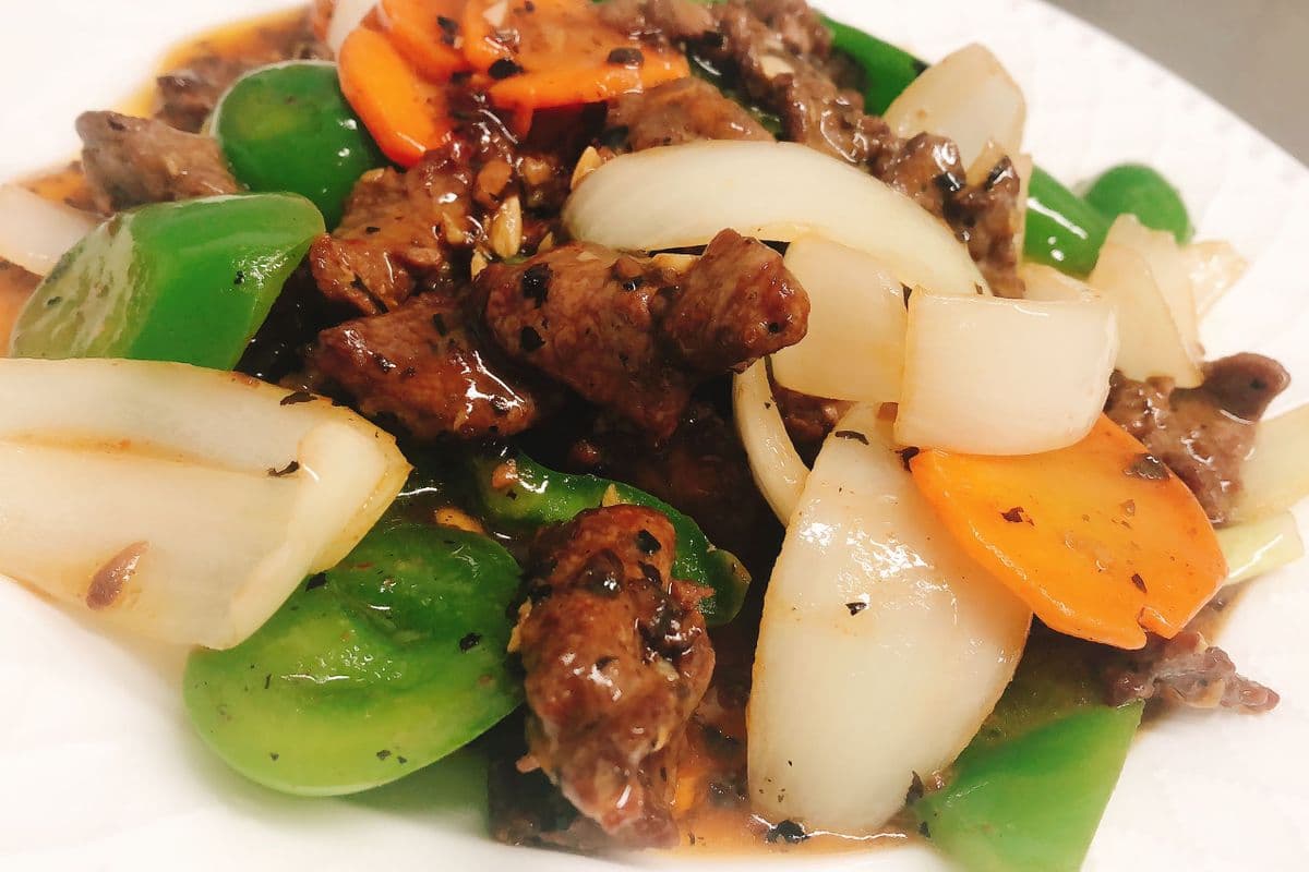 81. Beef with Black Bean and Garlic Sauce