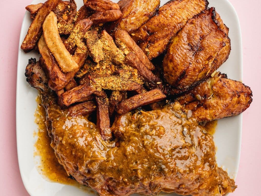 1/4 de poulet cuisse
