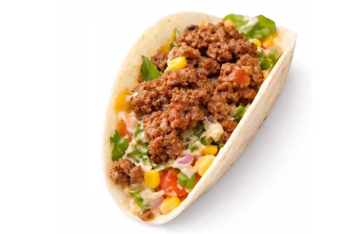 🌮Ground Beyond Meat Soft Taco 🌱