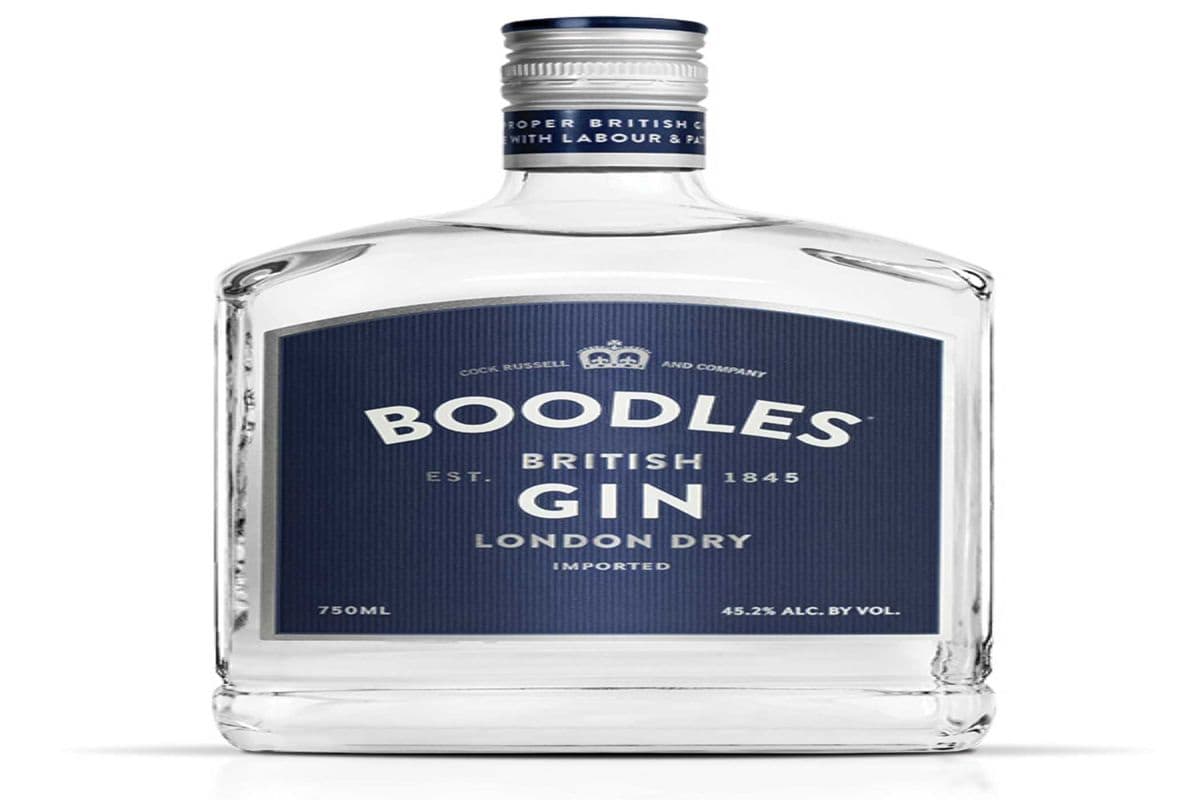 BOODLES BRITISH GIN (1 x 750ML)