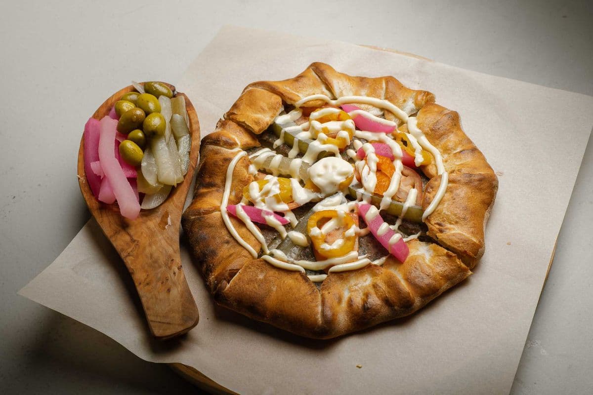 Manakeesh - Mr. Meat Pie Special