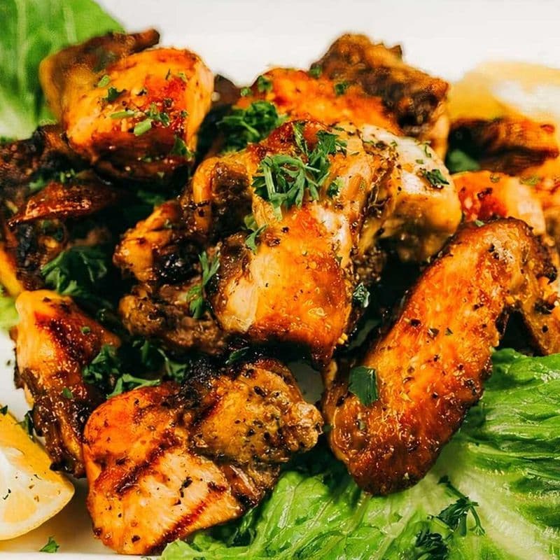 Assiette de poulet spasti / Chicken Spasti