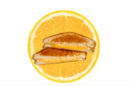Repas Sandwich Fromage Grillé / Grilled Cheese Sandwich Meal