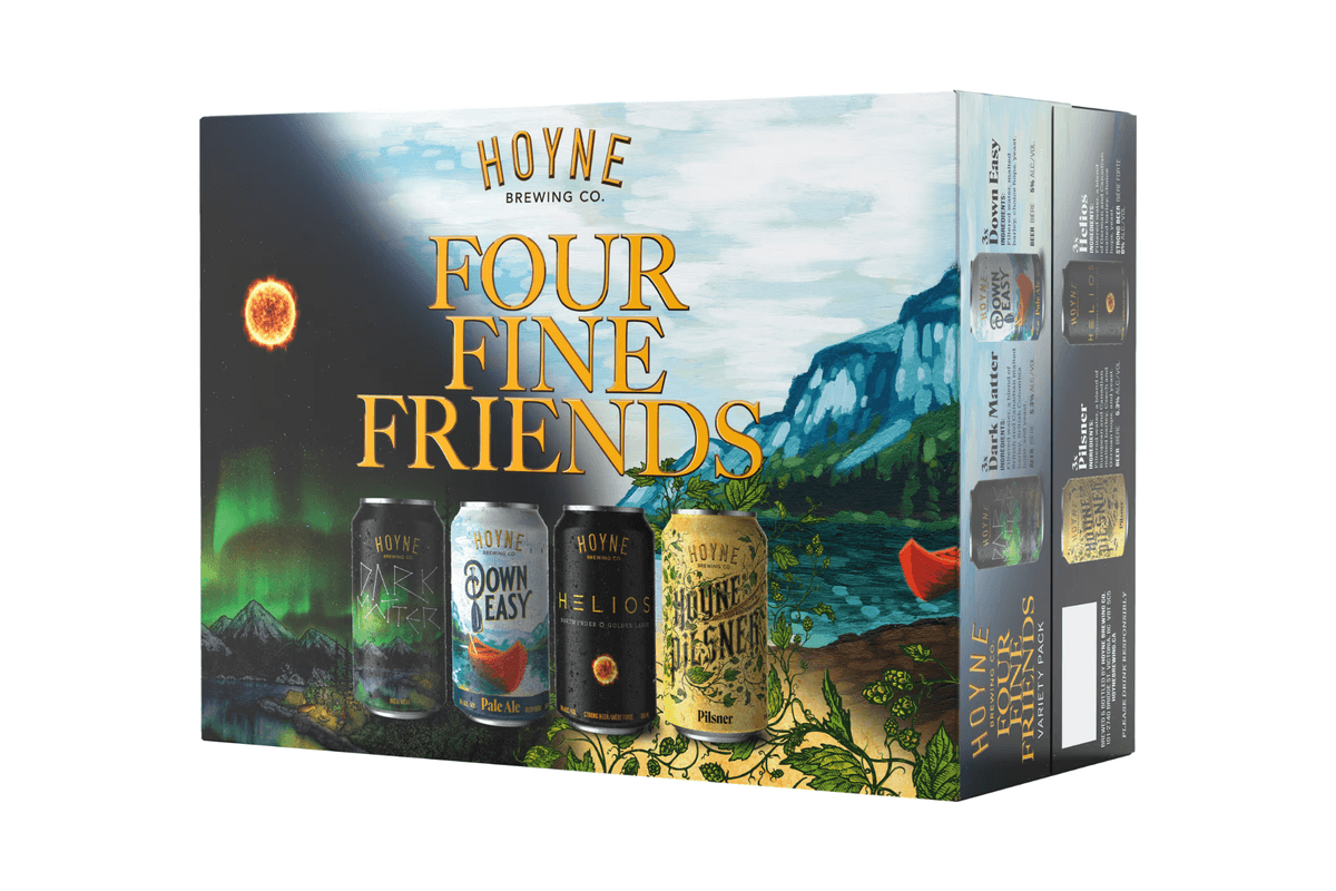 Hoyne Brewing - Four Fine Friends Mixed Pack (12 x 355ml)