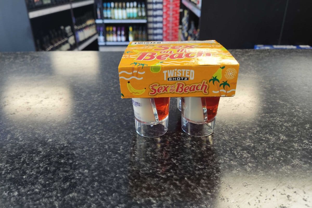 Twisted Shotz- Sex on the Beach (4 x 30 ml)