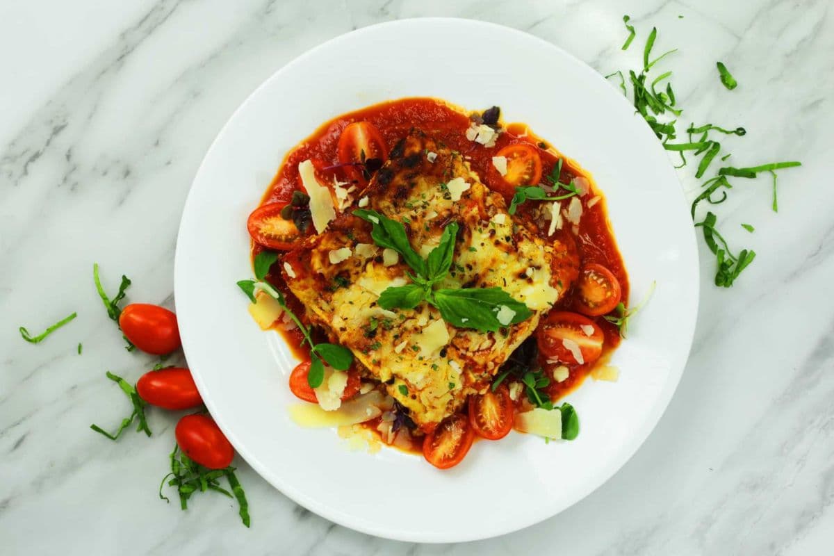 Homemade Lasagna (490 Cal)