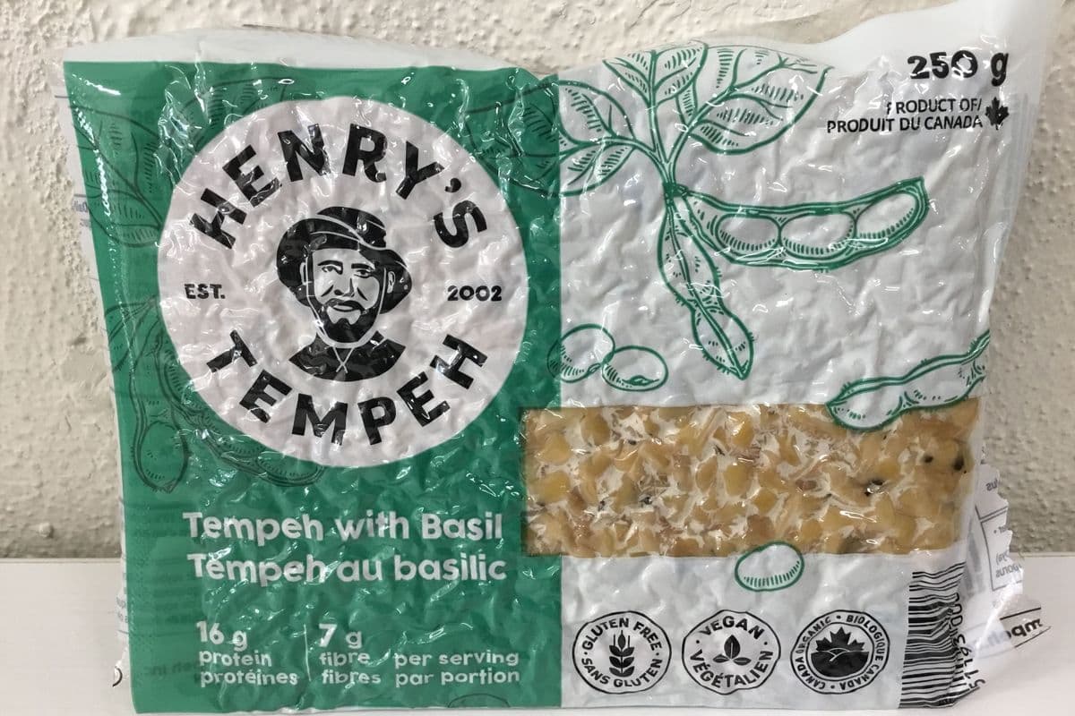 Henry's Tempeh, Soy Basil (250 g)