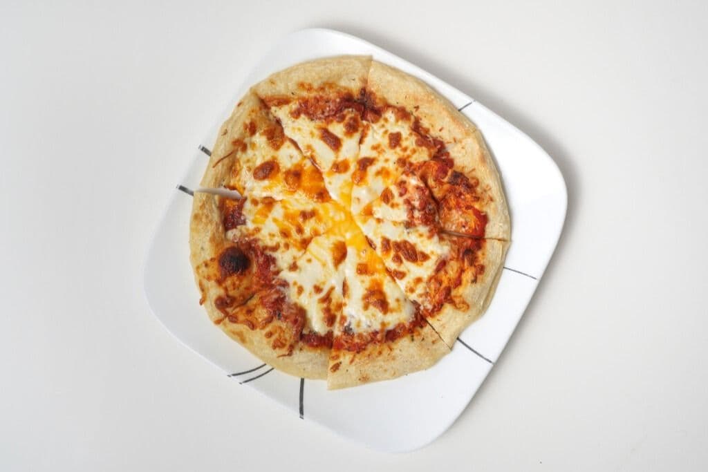 Pizza Plain  ( Cheese and Pizza Sauce) 10 "
