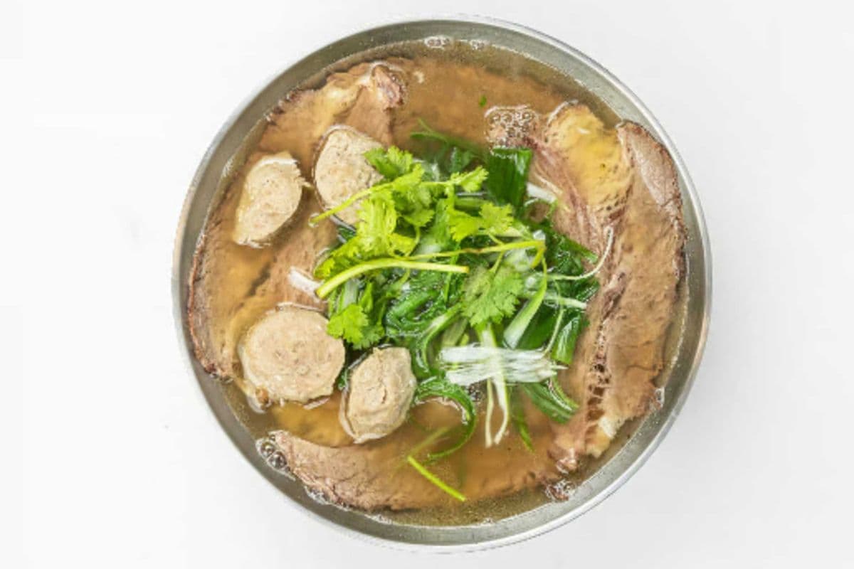 Brisket & Beef Ball Noodle Soup
