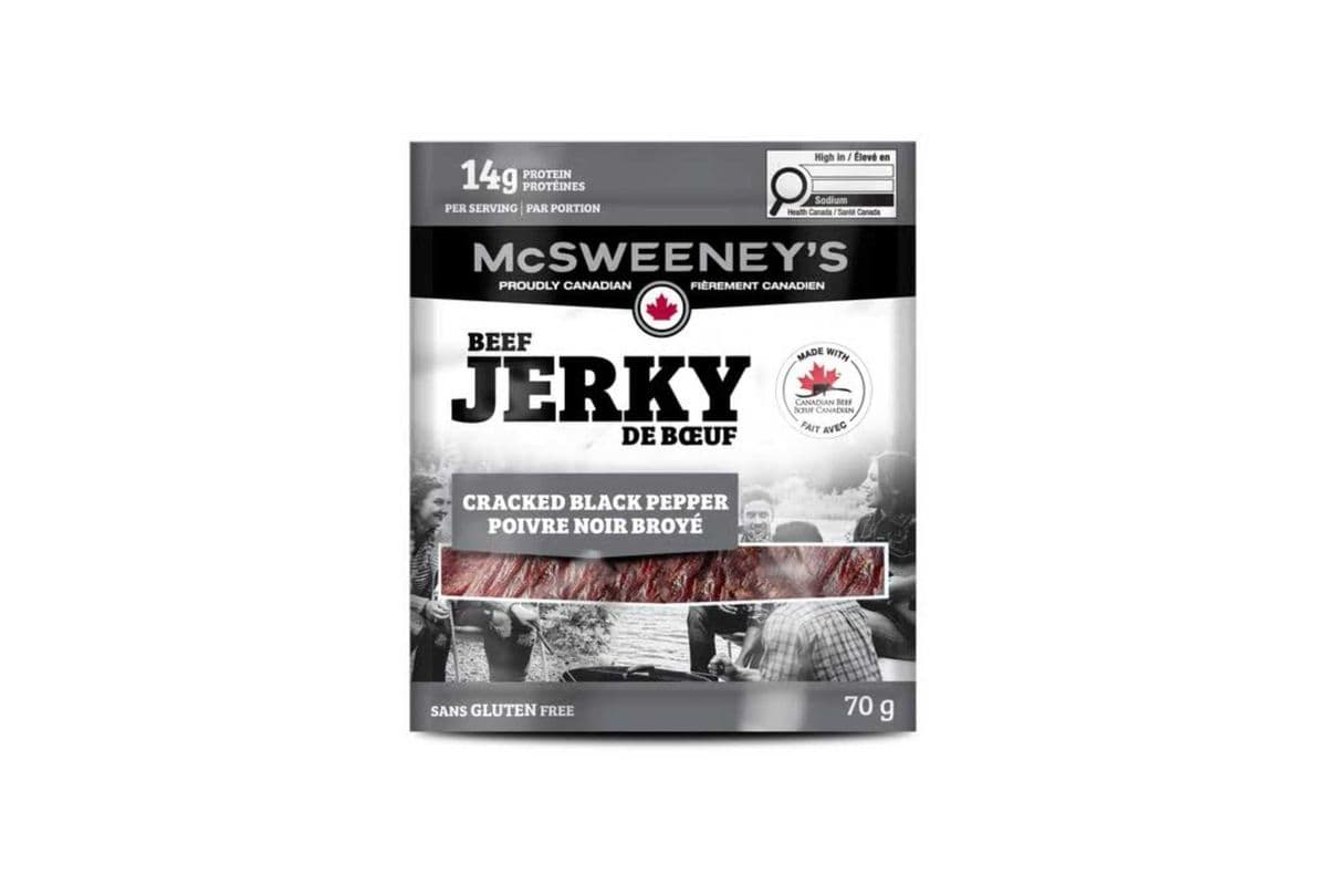MCSWEENEYS JERKY BF CRKD BLK PEPR (70 G)