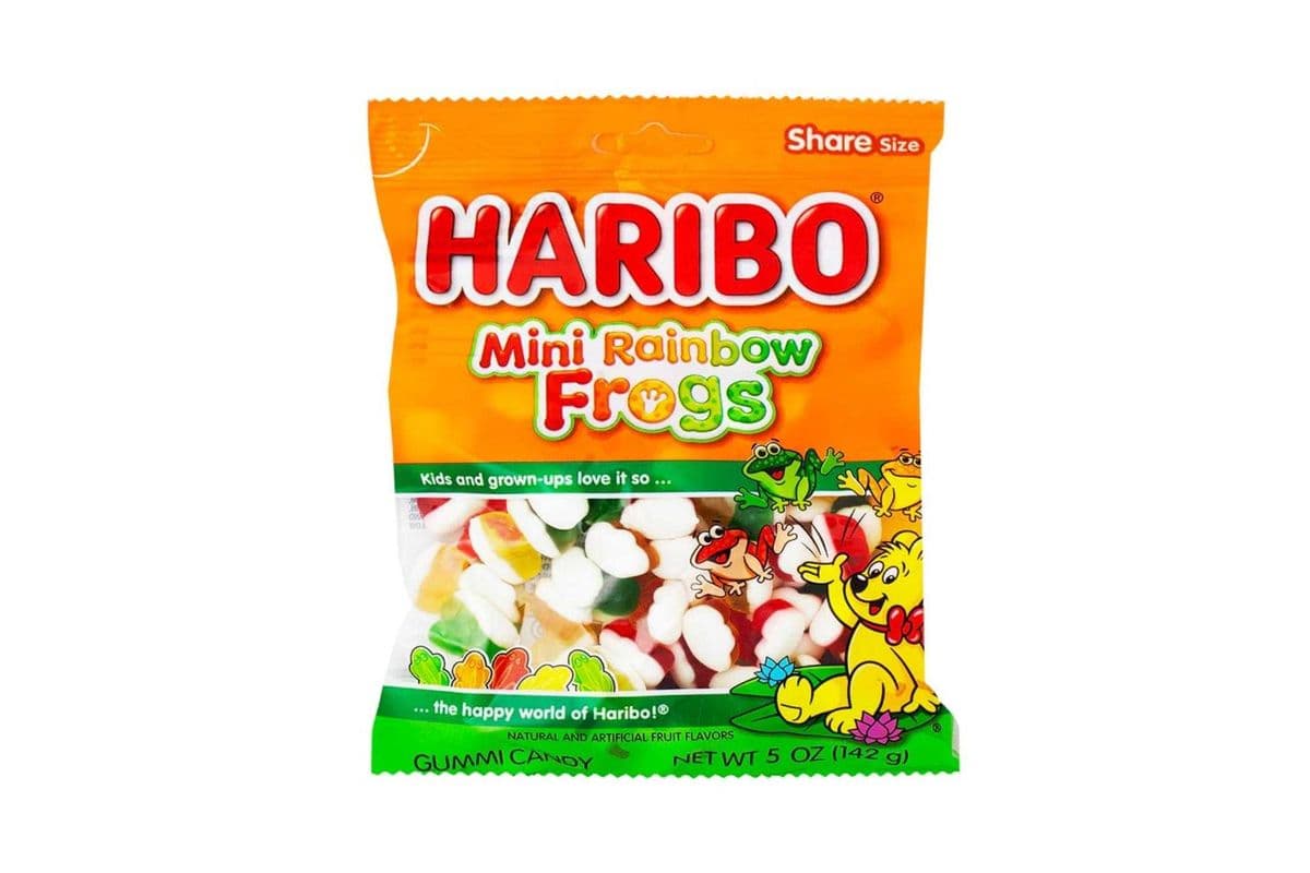 Haribo Mini Rainbow Frogs 5oz (142g)