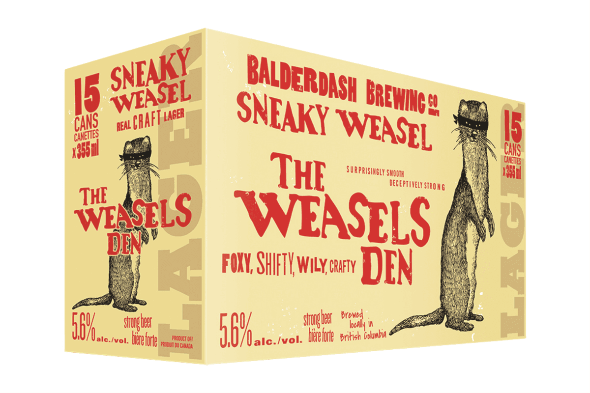 Sneaky Weasel Lager (15 x 355ml)
