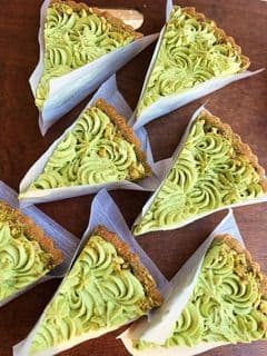 Pistachio Matcha Tart