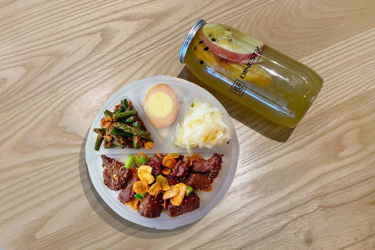 Garlic Beef Steak Bento Box 蒜香菲力便當