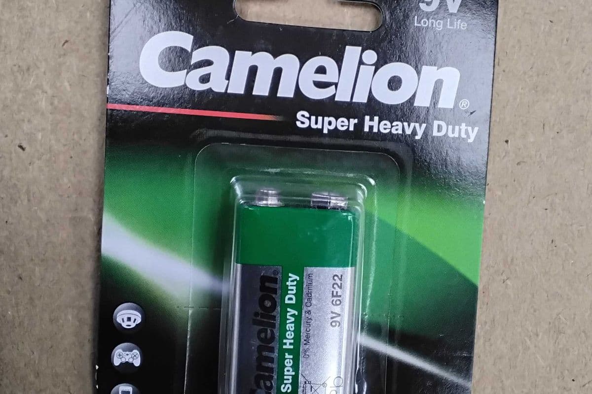 Camelion 9v supper heavy-duty