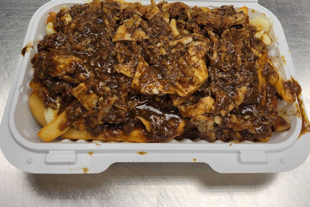 Jerk Chicken Poutine