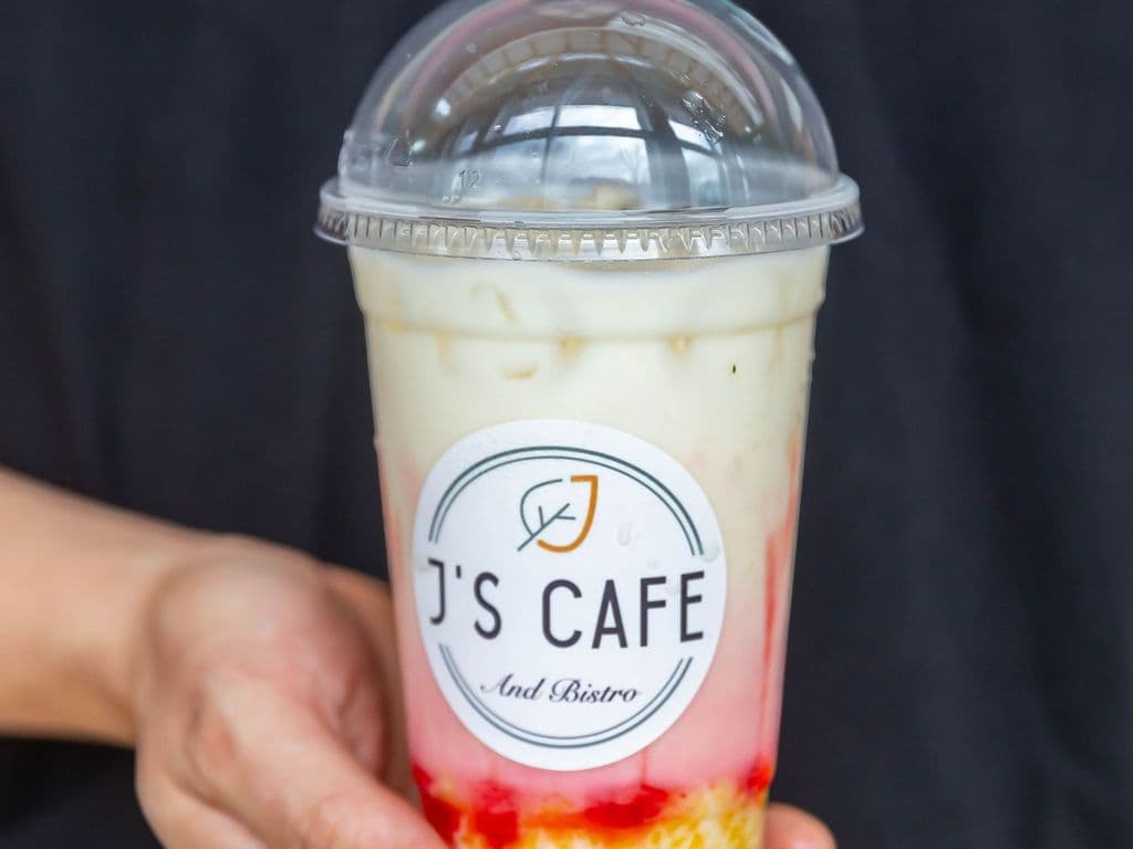 Orange Mango Milk tea