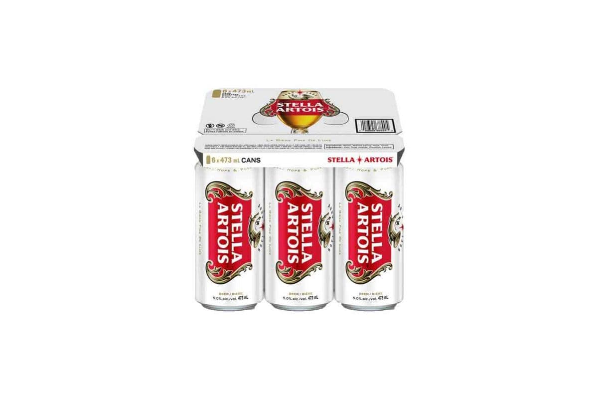 Stella Artois 6 Pack (6 X 473 ml)