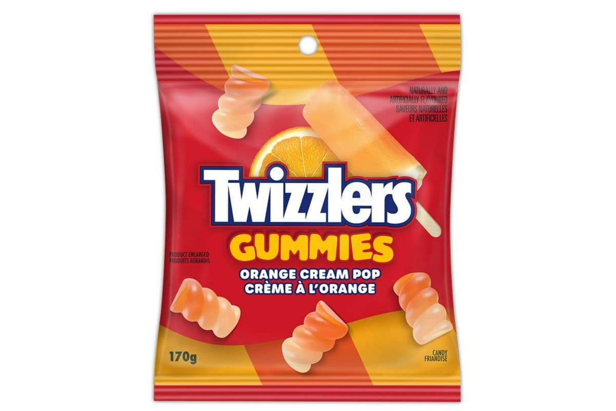 Twizzlers Orange Cream Pop (170 g)