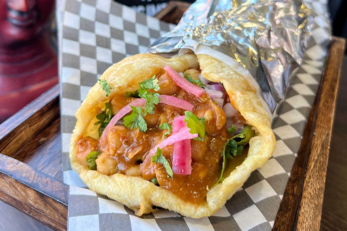 Bhatura Chilli Wrap