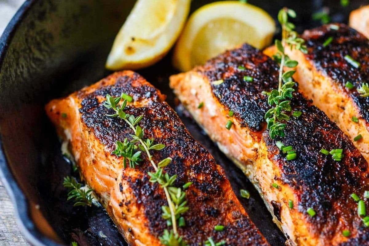 Atlantic Salmon with Cajun