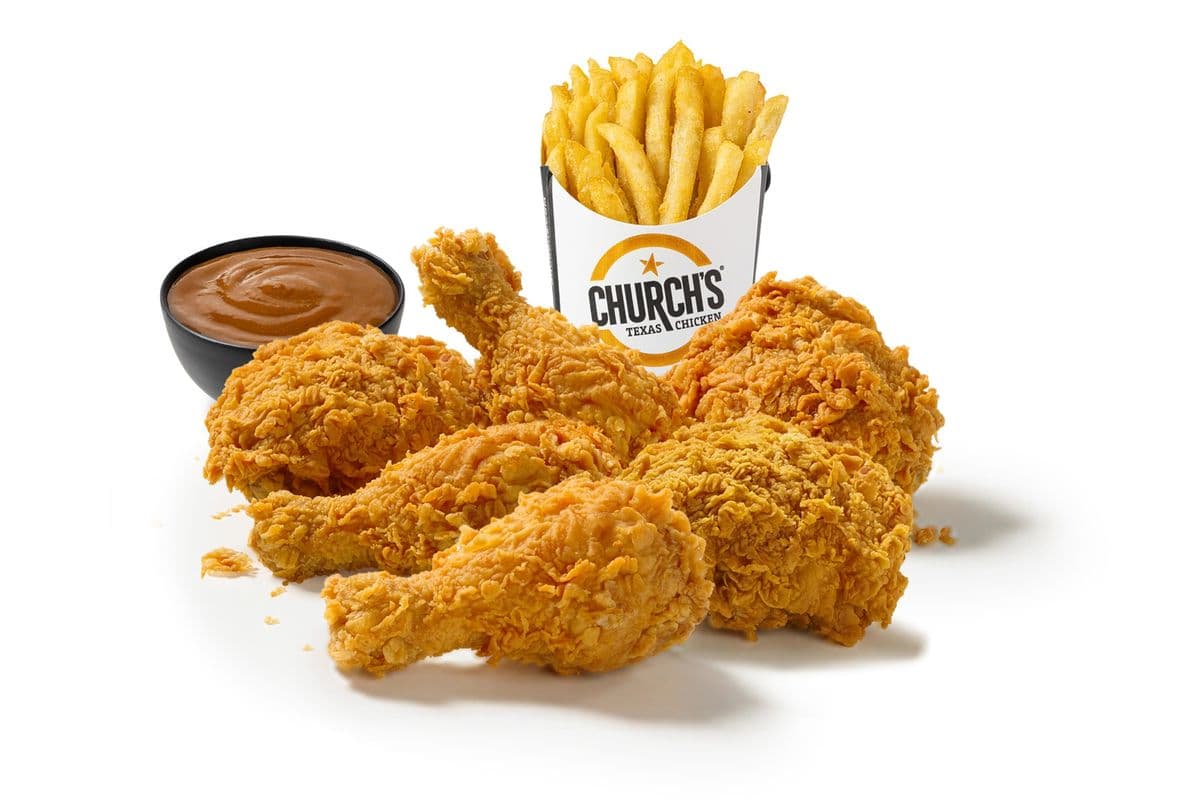 Six-Piece Chicken & 2 Reg Sides
