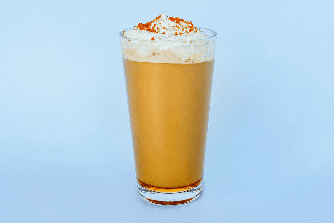Vanilla Cookie Butter Crunch Hot Latte